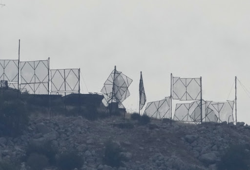Borci Hezbolaha postavili šator na granici posle razmene vatre sa Izraelom