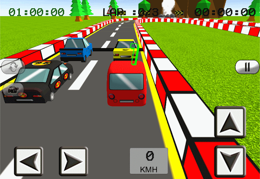 Cartoon Cars Race