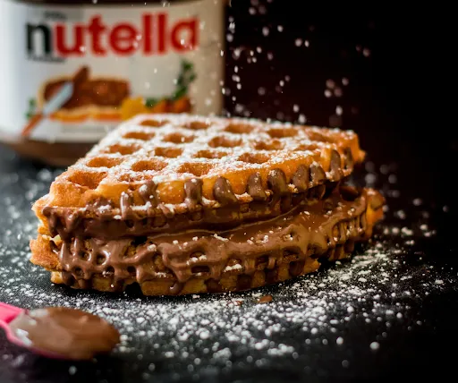 Nutella Waffle Sandwich