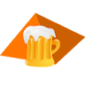 Pyramid of drinking (drinking  icon