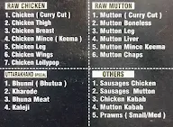 The Meat Shop menu 1