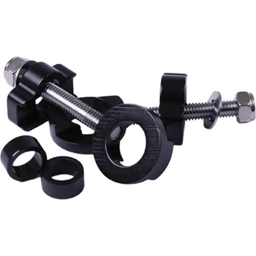 DMR Chain Tugs Chain Tensioner, 14mm with 10mm Adaptor Black Pair