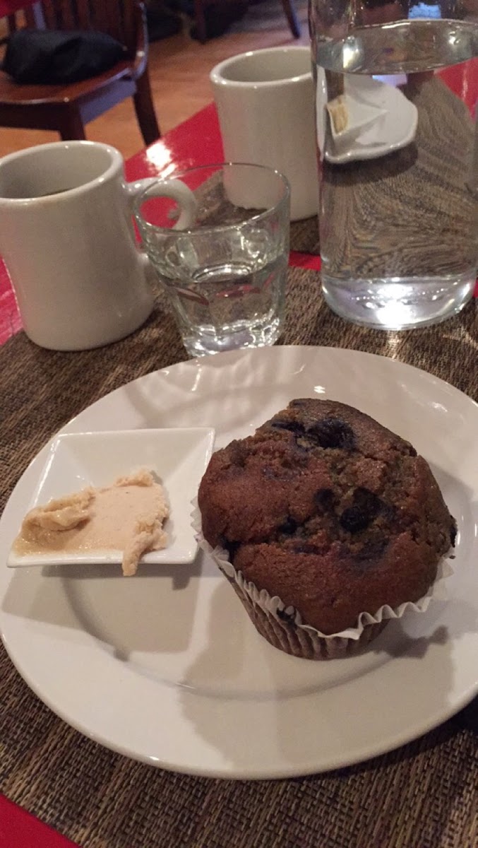 Muffin of the Day! Best gluten free muffin I have ever had! So fluffy and soft!