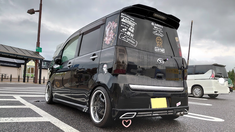 タントエグゼカスタムのいつもいいね👍&コメントありがとうございます🙇・マフラー出口を見てみたい・洗車・10月もよろしくお願いしますに関するカスタム事例の投稿画像1枚目