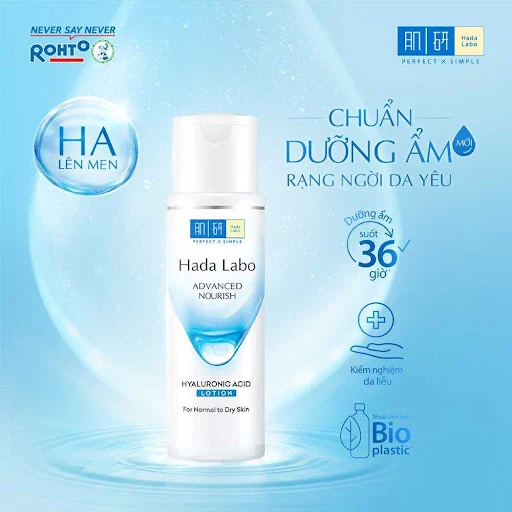 Dung Dịch Dưỡng Ẩm Cho Da Thường Hada Labo Advanced Nourish Lotion 170ml