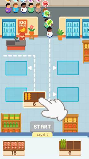 Screenshot Supermarket Rush Puzzle
