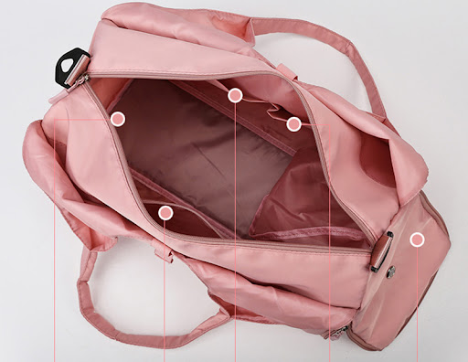 Title 9, Womens Yoga Bag Sports Fitness Dry and Wet Sep...