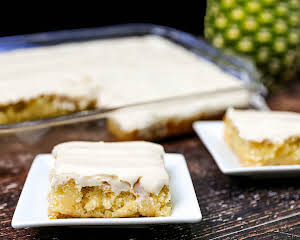 Pineapple Cream Cheese Cake