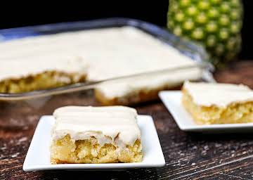 Pineapple Cream Cheese Cake