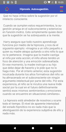 Hipnosis. Autosugestión