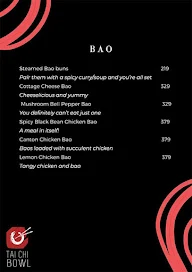 Tai Chi Bowl menu 1