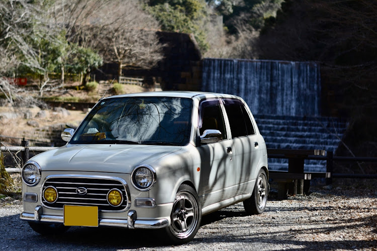 ミラジーノのジーノさん・workwheels・ノイマック・バトルヤンキーホーン・真鍮ラッパに関するカスタム事例の投稿画像2枚目