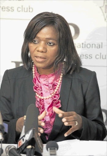 KICKER: Public Protector Thuli Madonsela Photo: MARTIN RHODES