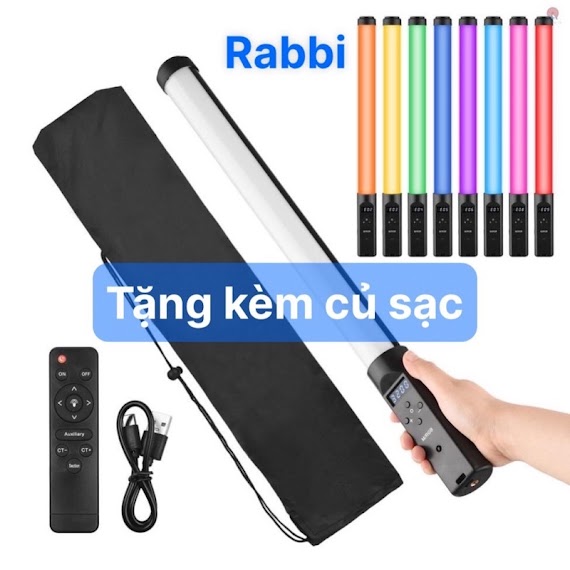 Thanh Đèn Led Rgb Light Stick Cầm Tay 3200K - 5500K Với 9 Màu Sắc Hài Hòa Sáng Tạo Cao Cấp