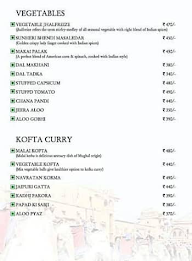 Aanandam Multicusine Restaurant menu 3