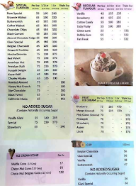 Giani's Ice Cream menu 8