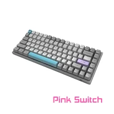 Bàn phím cơ không dây AKKO 3084 Silent Gateron Pink Switch