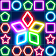 puzzle de bloc lumineux icon