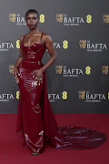 Joy Sunday attends the EE BAFTA Film Awards 2024 at The Royal Festival Hall. 