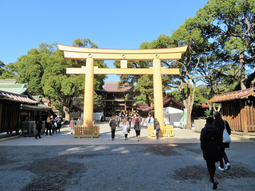 The Meiji Shrine Tokyo Japan 2017