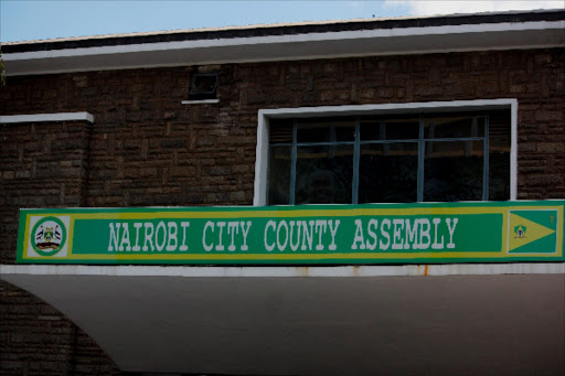 Nairobi county assembly on Mama Ngina Street.