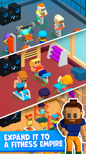 Code Triche Idle Gym City: fitness tycoon clicker, sport games APK MOD 3