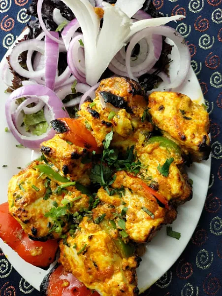 Zaffrani Paneer Tikka [ 8 Pieces ]