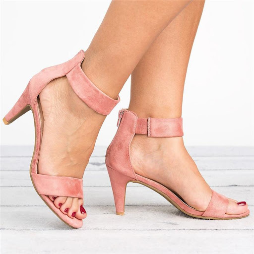 Title 7, Womens Fashion High Heeled Thick Heel Sexy San...