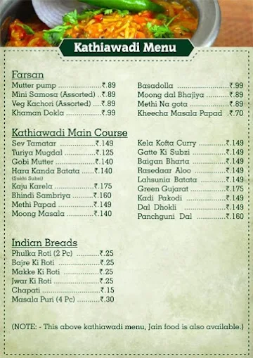 Rudra Shiv Sagar - Rudra Shelter International menu 