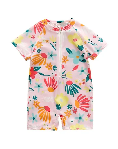 Modieuze half-cardigan jumpsuit bad - 1