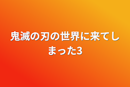 鬼滅の刃の世界に来てしまった3