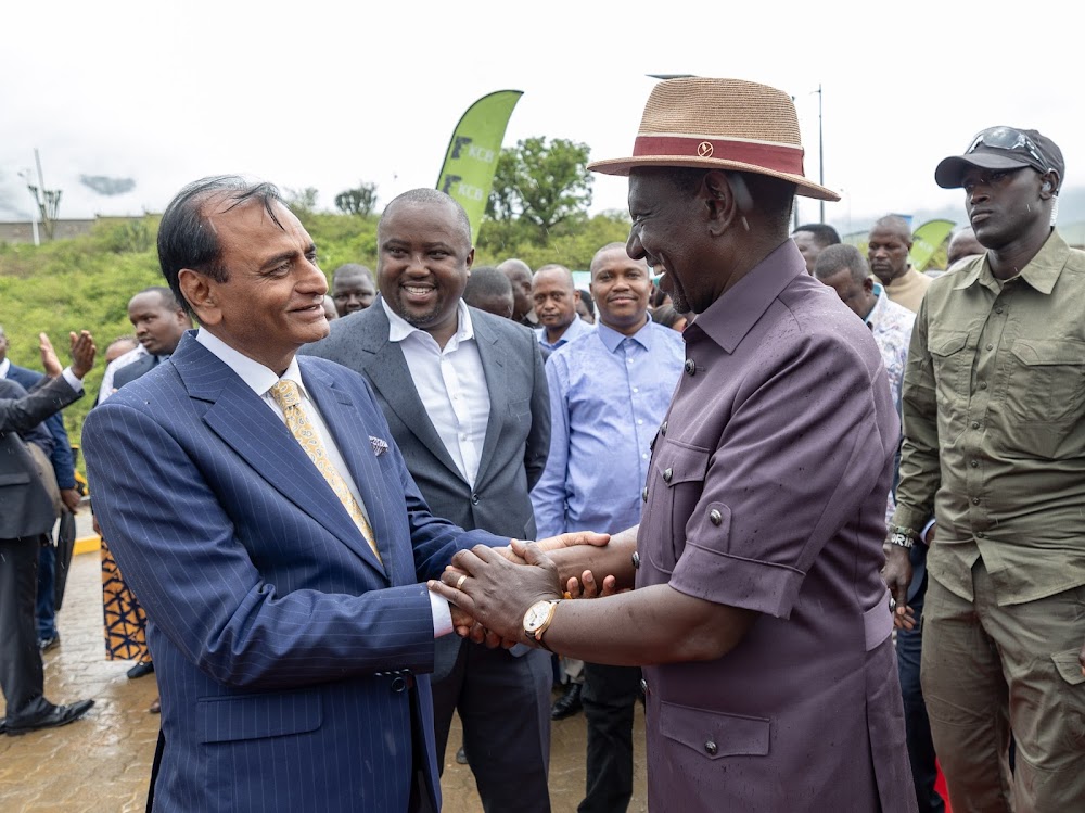 Guru ni rafiki yangu sana, Ruto praises Devki owner as he opens Sh45bn  factory