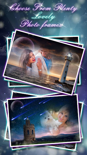 Night Photo Frame 🌃 Landscape Photo Editor