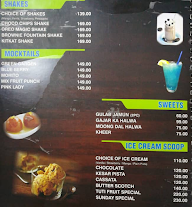 Hotel President's Khana Khazana menu 7