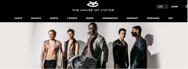 The Victor Closet Homepage Screenshot