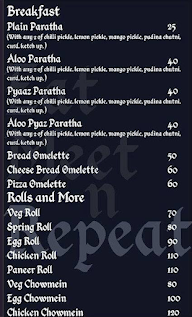 Eat Meat And Repeat menu 1