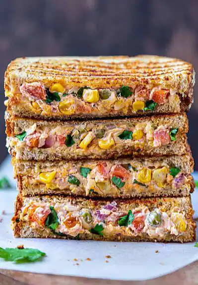 Cheese Corn Sandwich