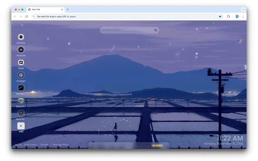 Starlit Landscape Live Wallpaper Preview 1