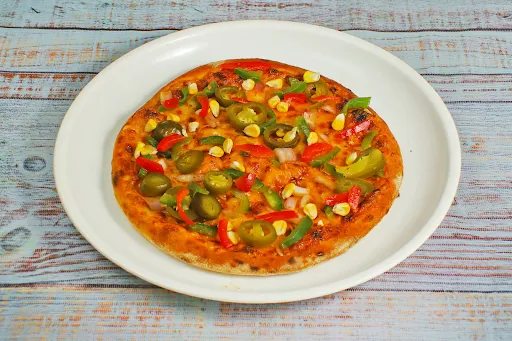 Bbq Veg Pizza [7 Inches, Serves 1]