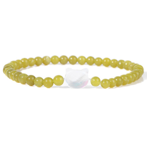 Title 8, Womens Beads Elastic Rope Bracelet Shell Desig...