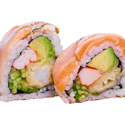 Aburi salmon Dragon Roll