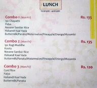 Prems Graama Bhojanam menu 4