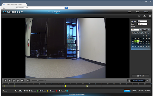 Amcrest Web View