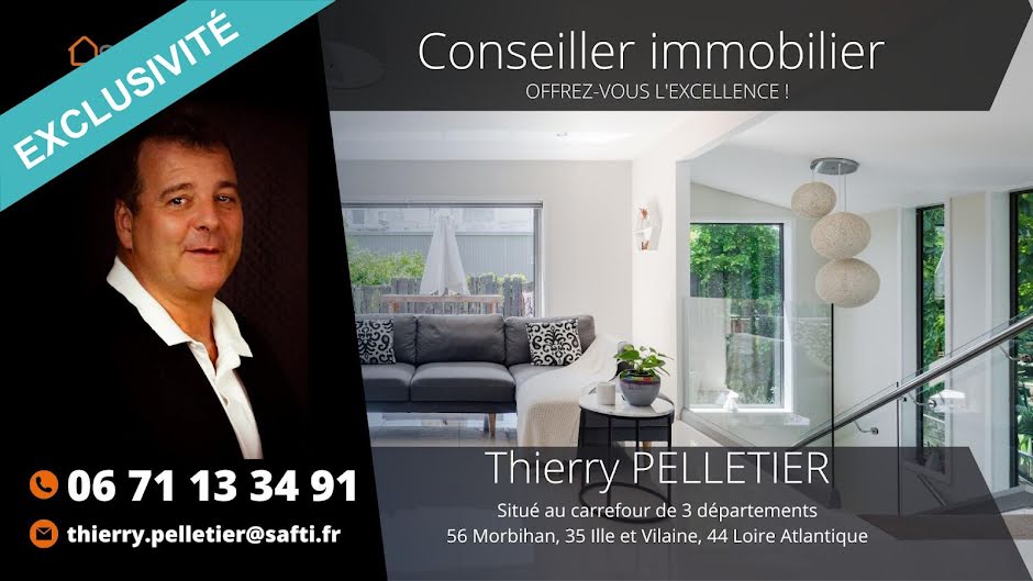 Vente maison  322 m² à Saint-Vincent-sur-Oust (56350), 175 000 €