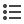 Unordered list