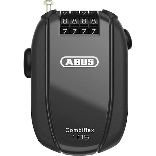 ABUS Combiflex Rest Retractable Combo Lock - 105cm Black