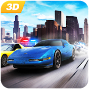 Chase Gangster Car: Police Car Driver Simulator 3D  Icon