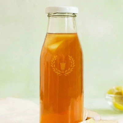 Sugarless Ginger Lemon Ice Tea