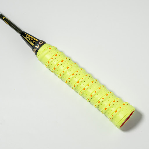 Title 6, Durable Tennis Racket with Anti Slip, Breathabl...