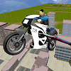 Flying Police Bike Simulator icon